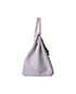 Birkin 35 Veau Epsom Leather in White, side view